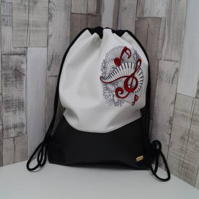Turnbeutel Rucksack bestickt