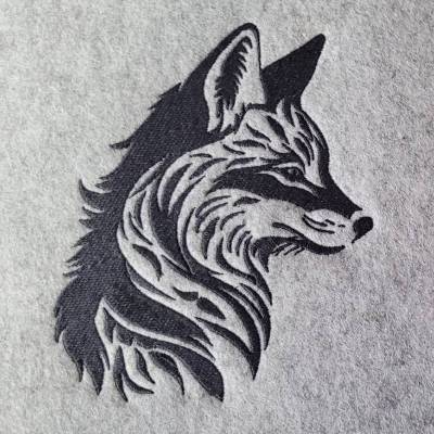 Stickdatei - Fuchs - Fuchskopf - 2 Größen
