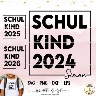 Plotterdatei Schulkind, Plotterdatei Einschulung, svg, Einschulung svg Schulstart, Schulanfang Sprüche - Cricut, Clipart