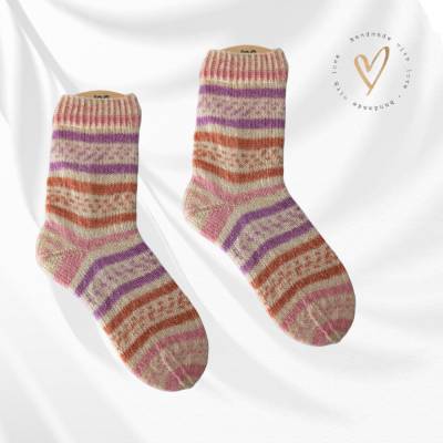 Socken handgestrickt für Gr. 38/39
