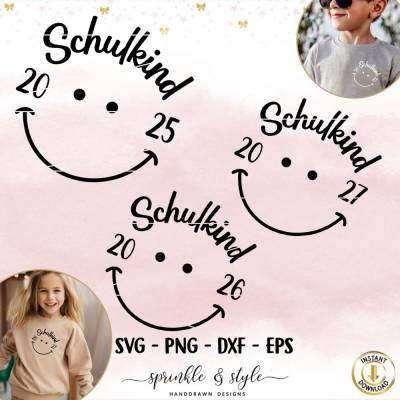 Plotterdatei Schulkind, Plotterdatei Einschulung, svg, Einschulung svg Schulstart, Schulanfang Sprüche - Cricut, Clipart