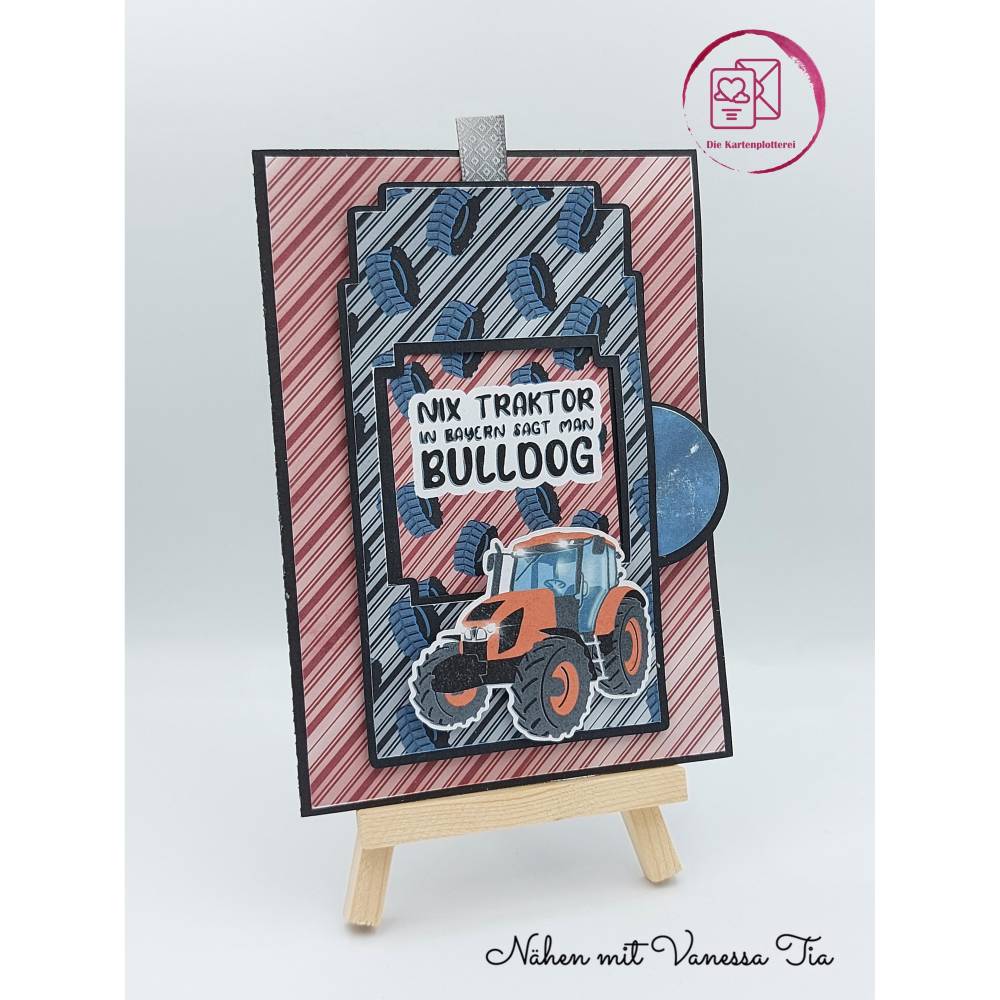 Digiset Bulldog  / Traktor / Trecker Printfile Digipaper PNG JPG Bild 8