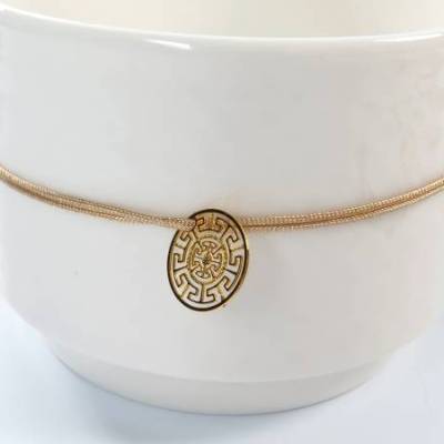 Armband goldfarben Freundschaftsarmband Farbwahl 25 Farben