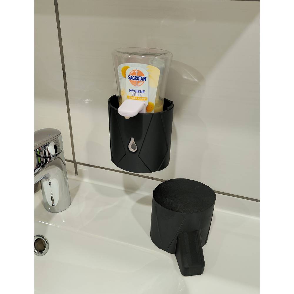 Maku Up Seifenspender Schutzhülle für Sagrotan No-Touch – Modernes Design - Dettol Soap Dispenser - Bad Zubehör Bild 9