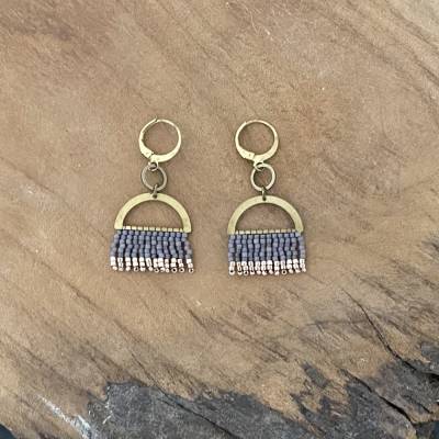 MoonChild Nô 3 Ohrhänger – Ethnostyle Schmuck handgefertigt, angenehm leicht, sicherer Halt