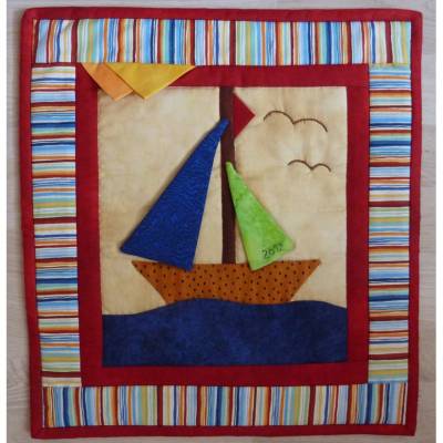 Wandbehang Segelschiff