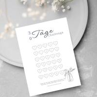 30 Tage Challenge Selbstfürsorge pdf | Abendritual | Zieleplaner deutsch | besserer Schlaf