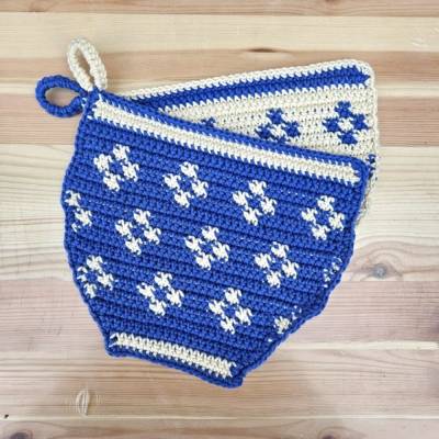 Häkelanleitung Topflappen "Tasse"
