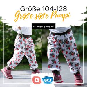 Schnittmuster große Süße Pumpi