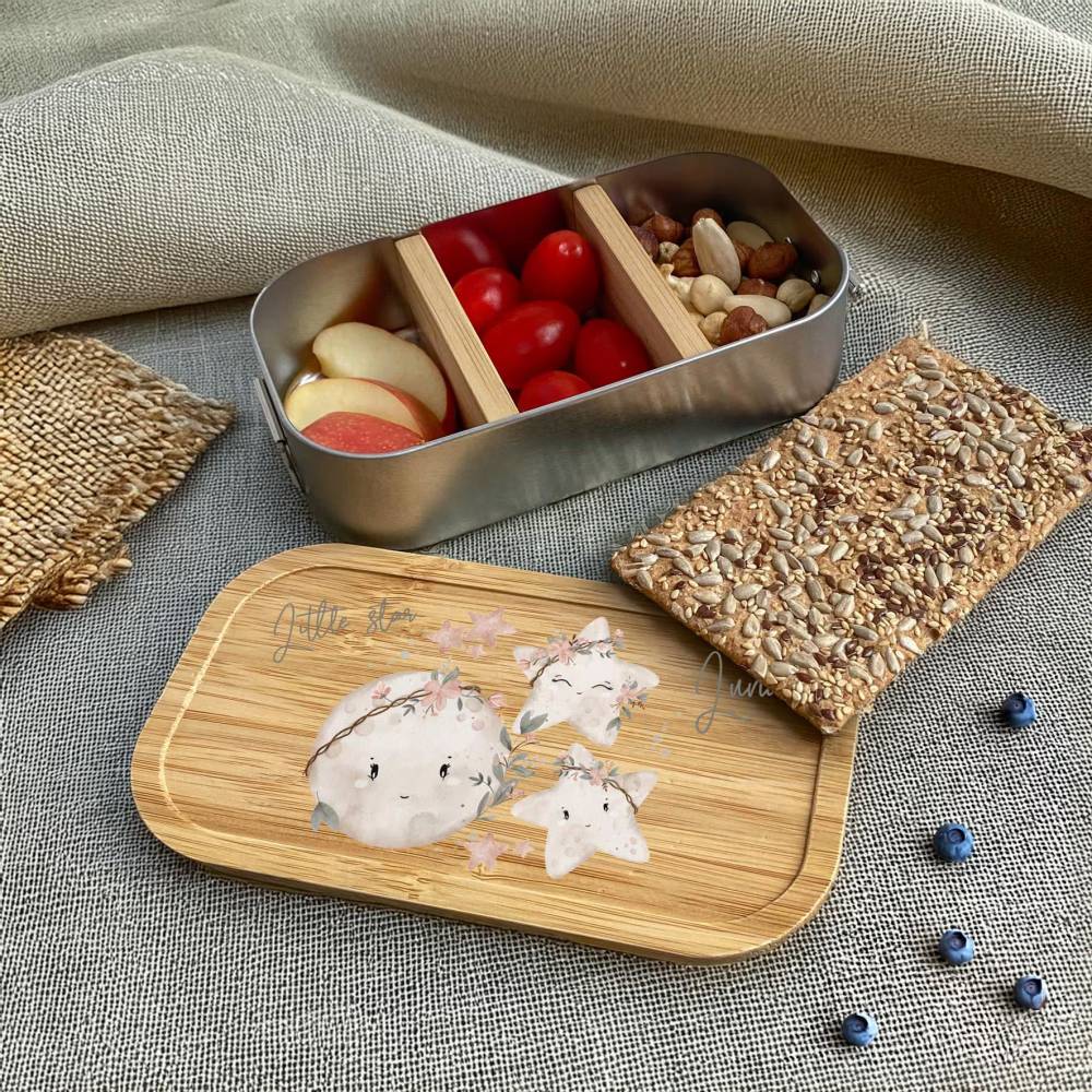 Brotdose personalisiert | Kindergarten | Einschulung | Brotdose für Kinder | Edelstahl | Vesperdose | Lunchbox