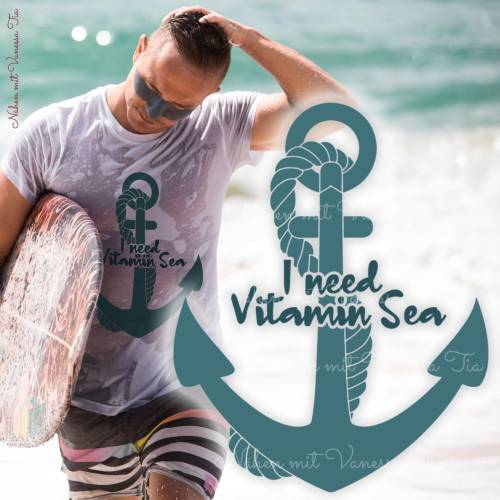 Anker Vitamin Sea - Maritim SVG DXF