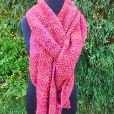 Strickanleitung Schal "Perla" auch für Anfänger