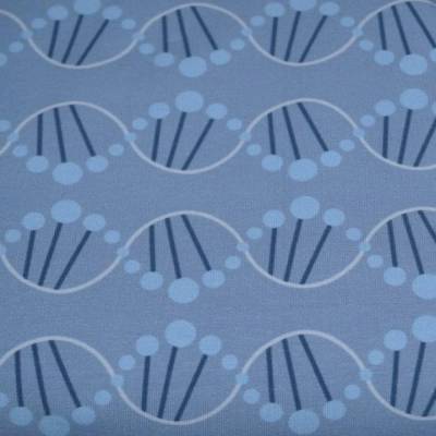 Jersey Wellenmuster, Meterware 95% Baumwolle, 5% Elasthan