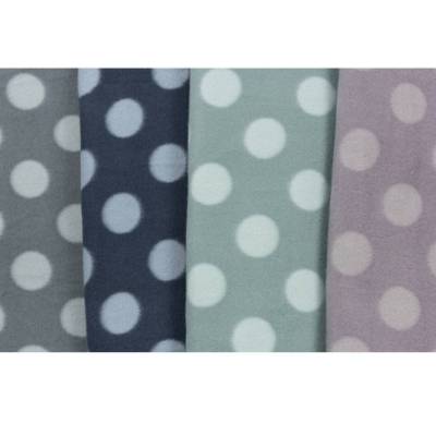 Stoffe Meterware Fleece gepunktet Swafing Stoffe verschiedene Farben