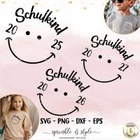 Plotterdatei Schulkind, Plotterdatei Einschulung, svg, Einschulung svg Schulstart, Schulanfang Sprüche - Cricut, Clipart