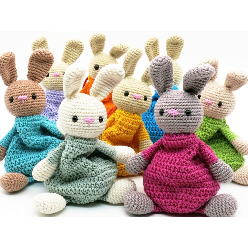 Zugbeutel Häschen - Häkelanleitung Bild 6