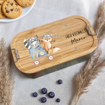 Brotdose personalisiert | Kindergarten | Einschulung | Brotdose für Kinder | Edelstahl | Vesperdose | Lunchbox | Schule