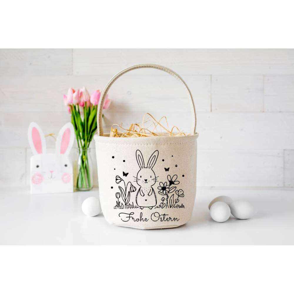 Plotterdatei Ostern, Frohe Ostern, Laserdatei Ostern, Cricut, Osterhase png, Frühling PNG, Clipart Hase svg Bild 4