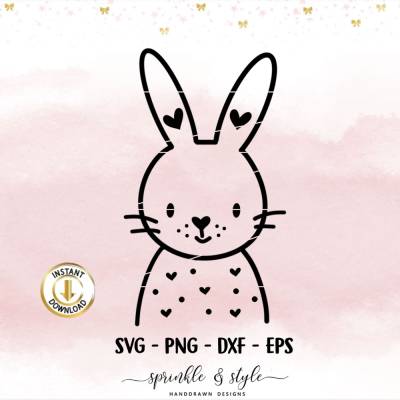 Plotterdatei Ostern, Frohe Ostern, Laserdatei Ostern, Cricut, Osterhase png, Frühling PNG, Clipart Hase dxf, eps