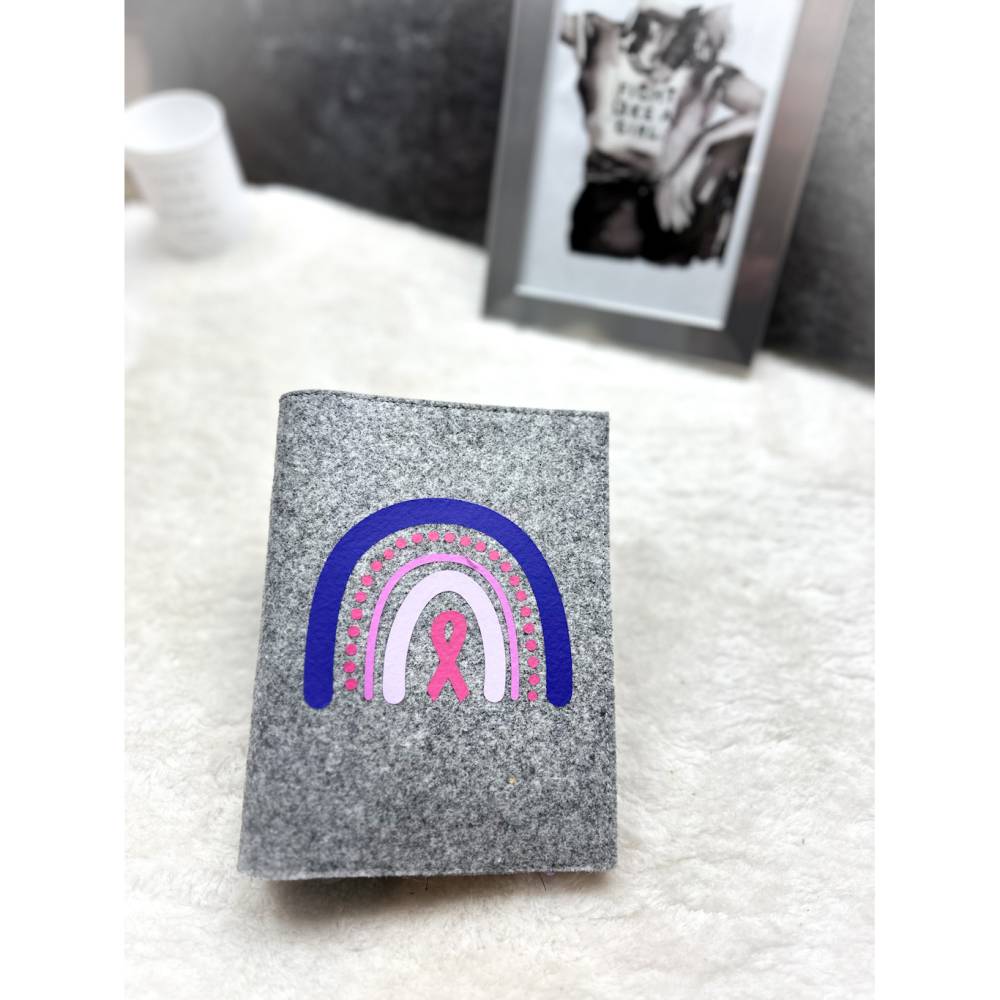 Schutzhülle für Krebstherapie Unterlagen - Mappe für Portpass, Allergiepass, Onkologieausweis Bild 2