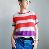 Malika Shirt und/oder Sweater als RVO stricken