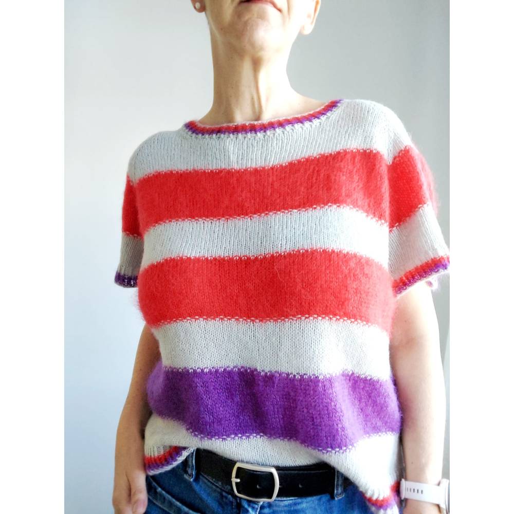 Malika Shirt und/oder Sweater als RVO stricken Bild 2