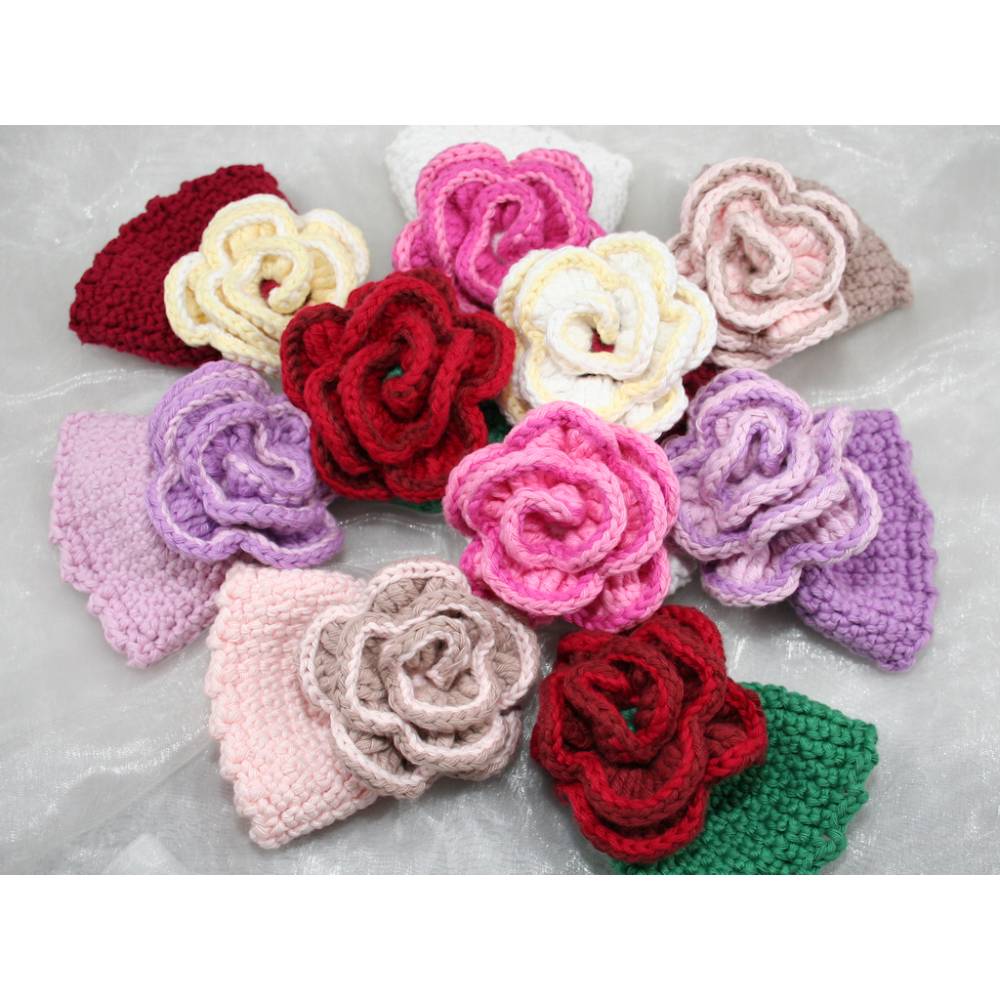 Eierwärmer - Rose - Häkelanleitung Bild 10