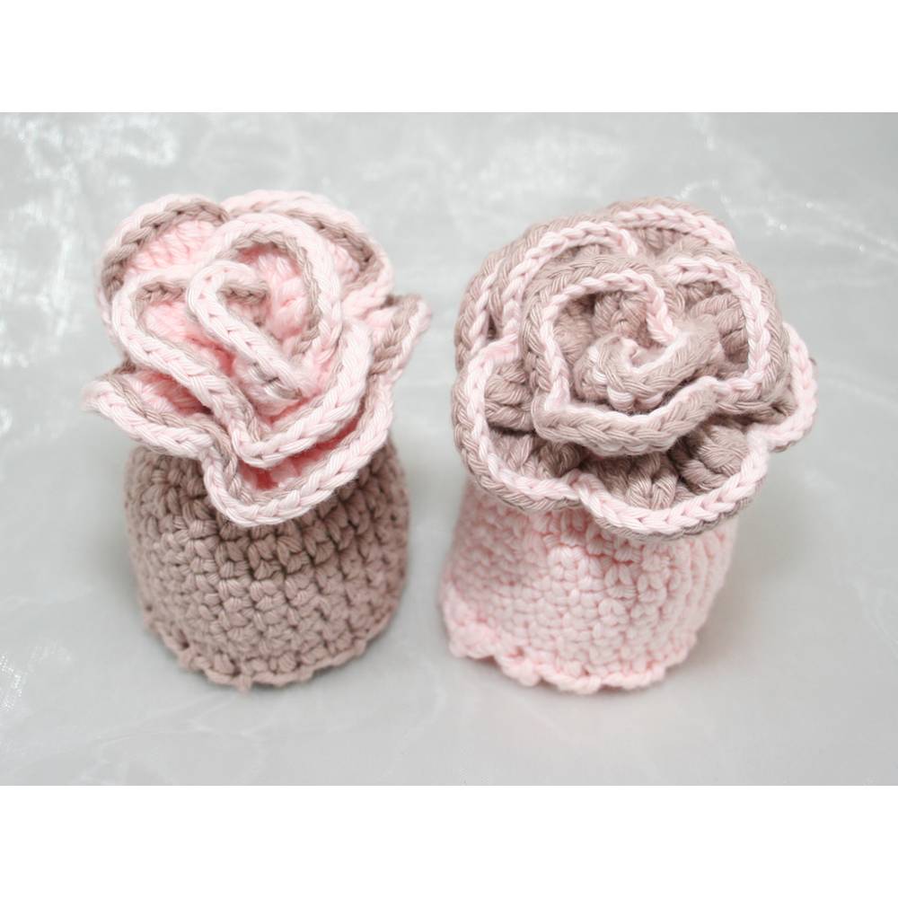 Eierwärmer - Rose - Häkelanleitung Bild 2