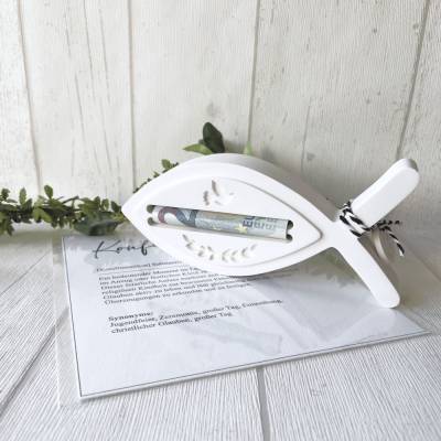 Konfirmation * Kommunion * Taufe * Geschenk * Geldgeschenk * Gutschein * Gastgeschenk * Fisch