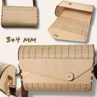 *Teiler 3&4 mm 3 Breiten/4 Höhen* Laserdatei