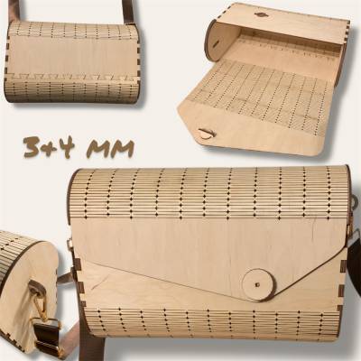 *Teiler 3&4 mm 3 Breiten/4 Höhen* Laserdatei