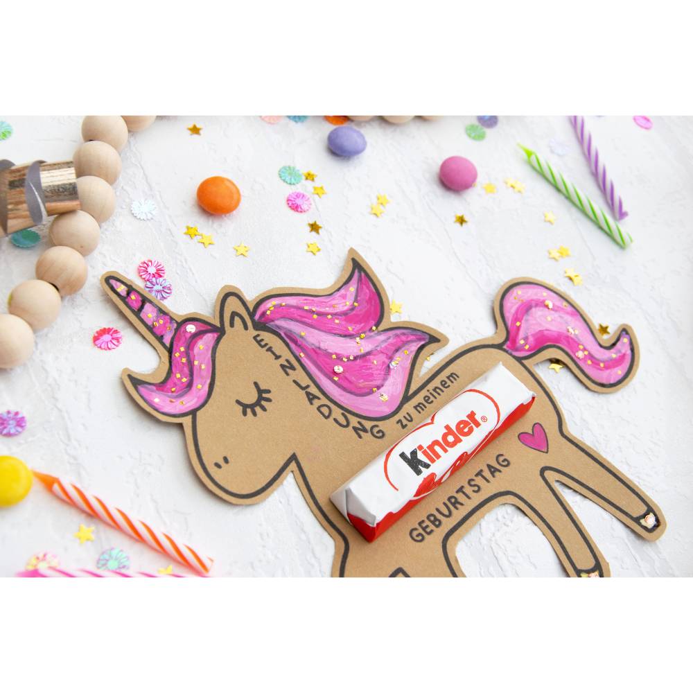 Einladung Geburtstag Kinder, Kindergeburtstag, Geburtstagseinladung, digitale Einladung, Einhorn Einladung Druckvorlage Bild 6