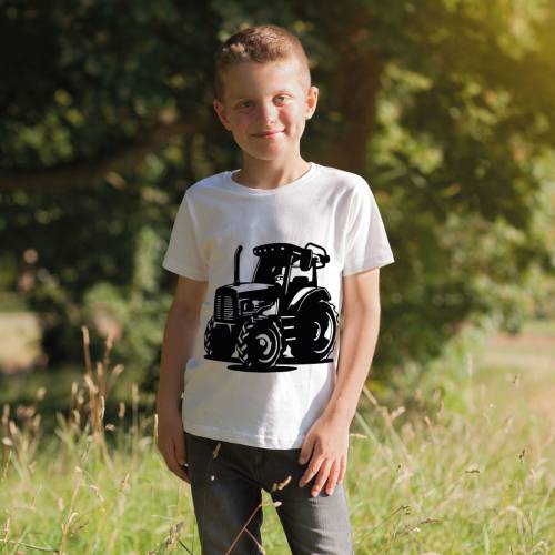 Realistischer Traktor / Plotterdatei