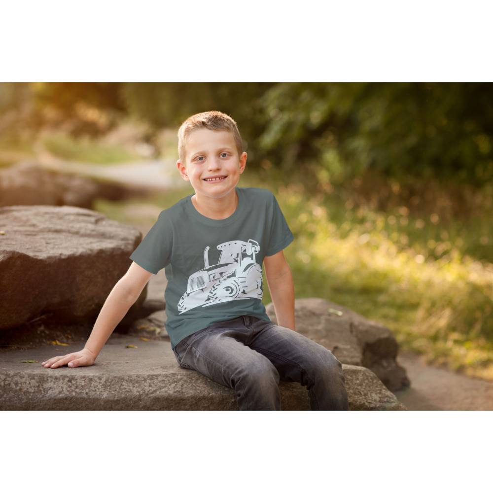 Realistischer Traktor / Plotterdatei Bild 2