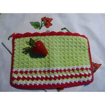 Häkelanleitung Spültuch / Topflappen Andrea