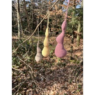 Osterhase gehäkelt Frühlings Deko Osterdeko Hase minimalistisch Skandy