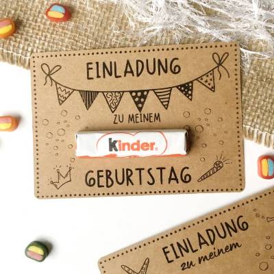 Druckvorlage Einladung Kindergeburtstag I Geburtstagseinladung Kinder I Geburtstag Einladung I Bastelvorlage I drucken