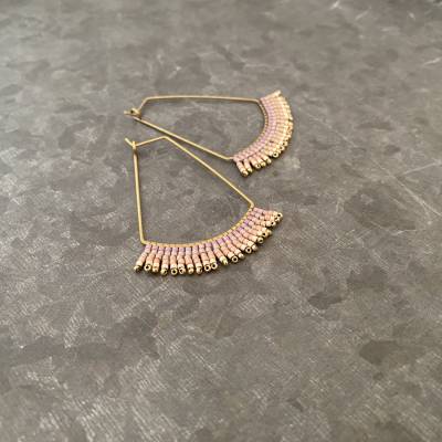 Ohrhänger Almost Summer Nô 3 – Federleichter, handgefertigter Ohrschmuck aus japanischen Perlchen