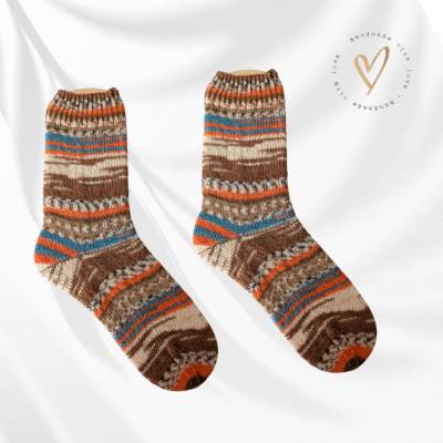 Socken handgestrickt für Gr. 42/43