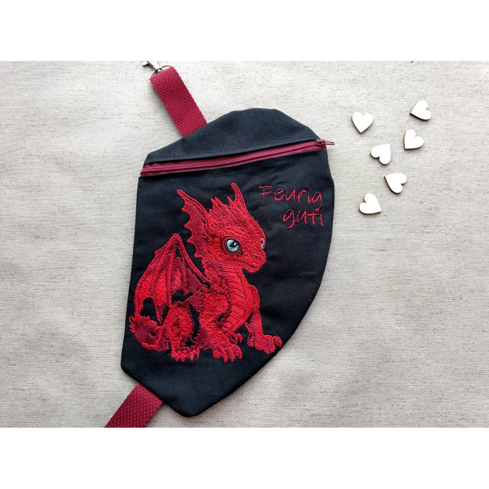Drache sitzend Color Lichteffekt 14x14 bzw. 15x15cm Bild 8
