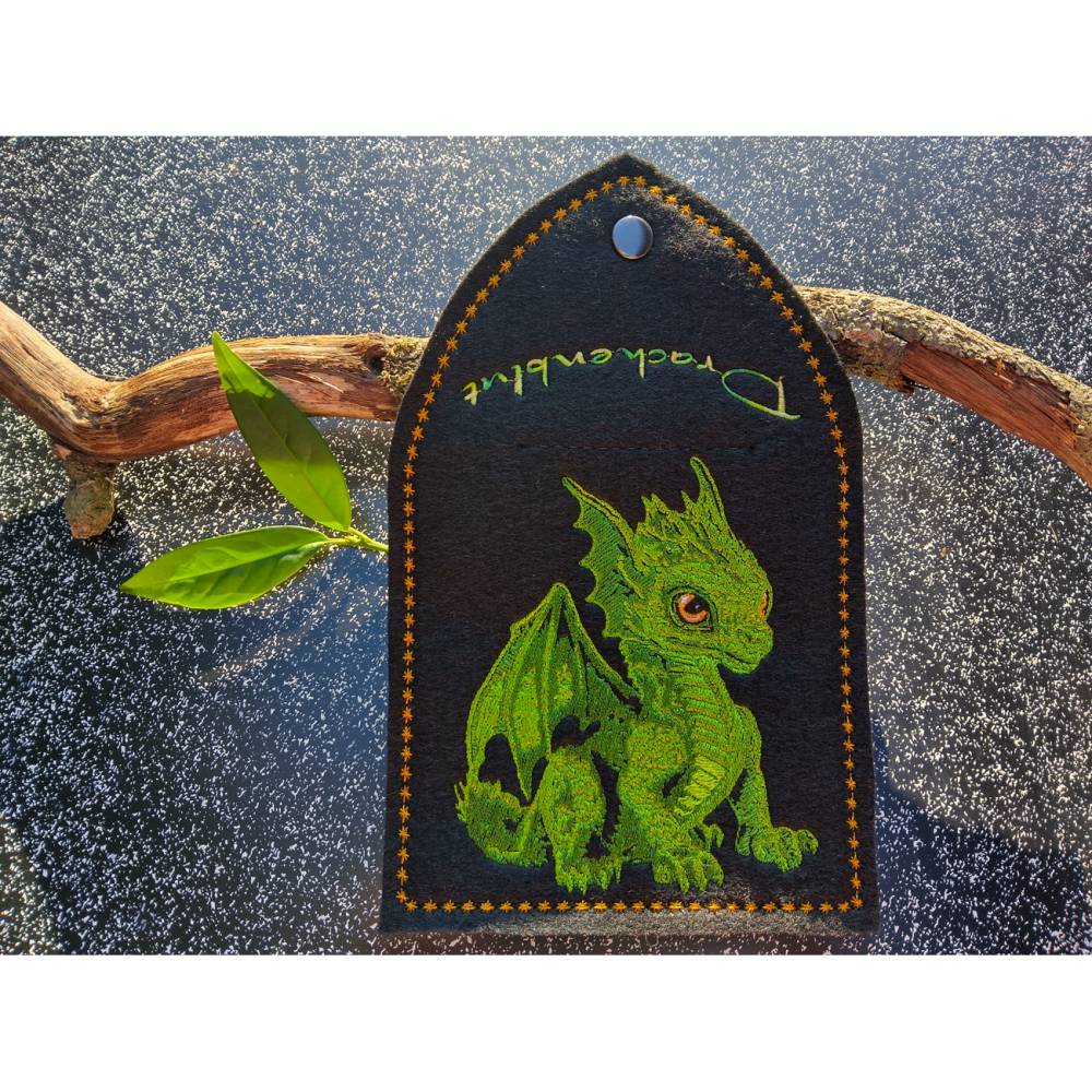 Drache sitzend Color Lichteffekt 14x14 bzw. 15x15cm Bild 9