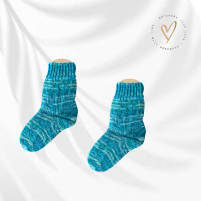 Socken handgestrickt für Gr. 22/23