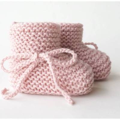 Strickanleitung Babyschuhe Strickschuhe PDF E-Book Stricken Handarbeit Baby Taufschuhe