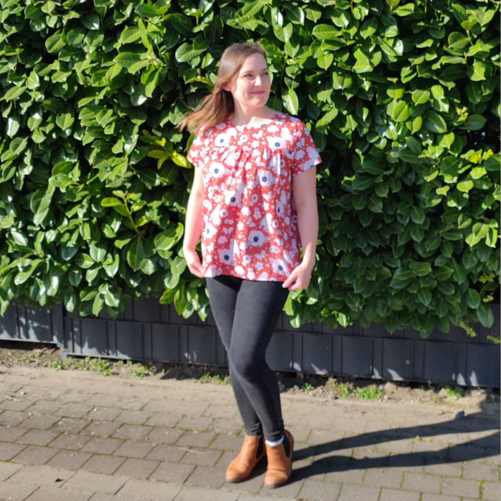 Schnittmuster Shirt Leoni maxi Gr. 34-54 für Nähanfänger Bild 5