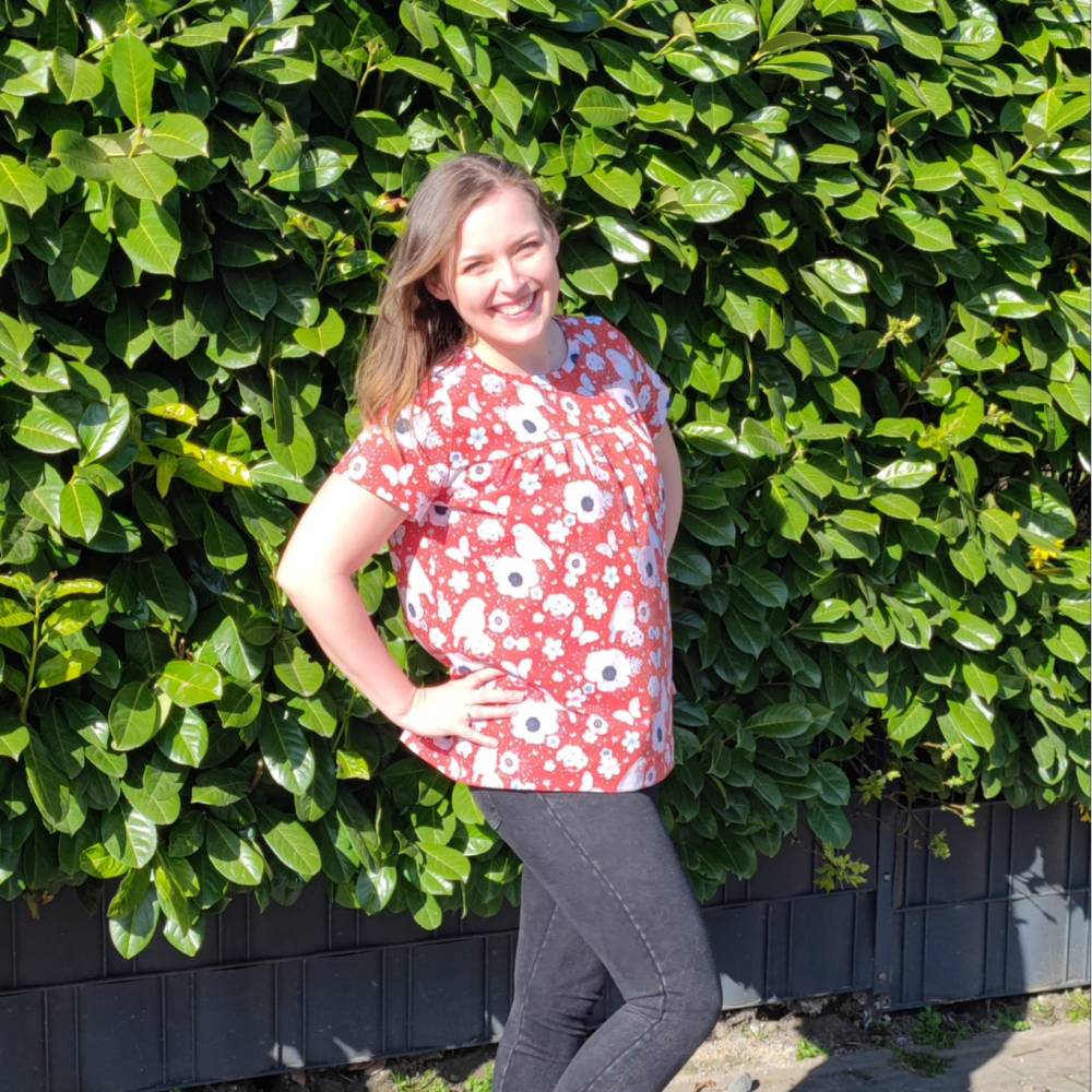 Schnittmuster Shirt Leoni maxi Gr. 34-54 für Nähanfänger Bild 6