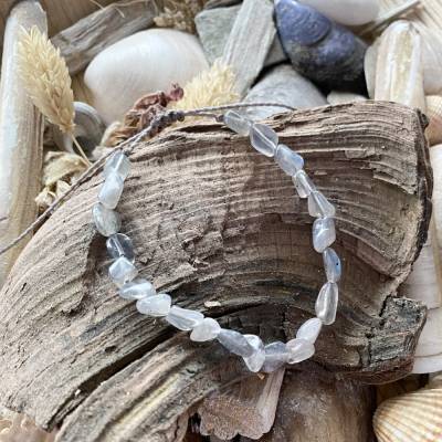 Armband „Heilung“ - Unisex-Armband mit Labradorit-Nuggets