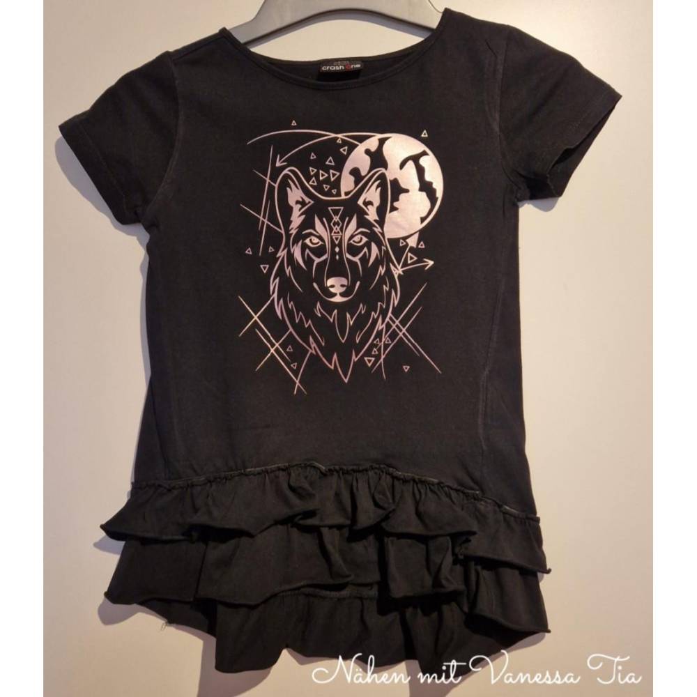 Wolf-kopf | 2 Varianten Plotterdatei SVG Cut File DXF Bild 3