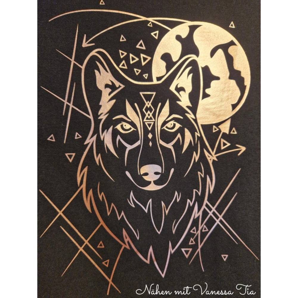 Wolf-kopf | 2 Varianten Plotterdatei SVG Cut File DXF Bild 4