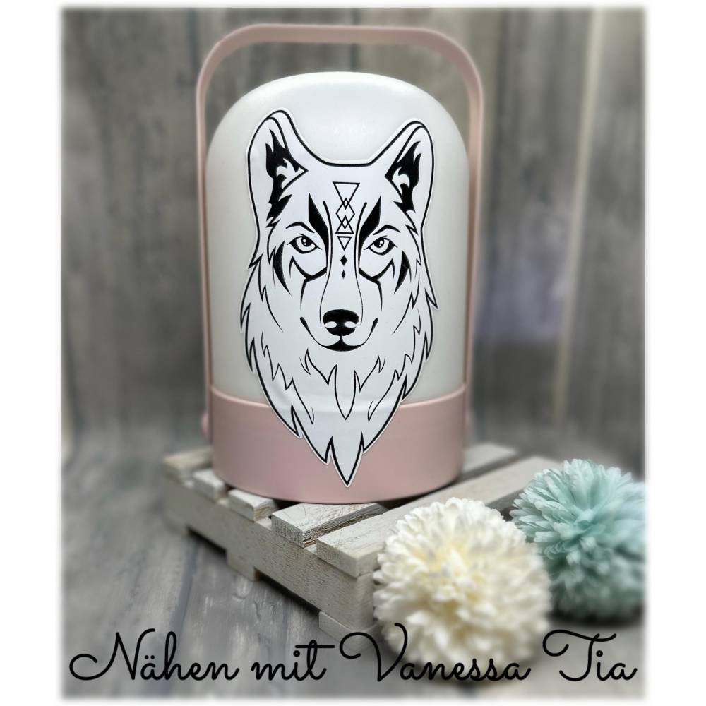 Wolf-kopf | 2 Varianten Plotterdatei SVG Cut File DXF Bild 7