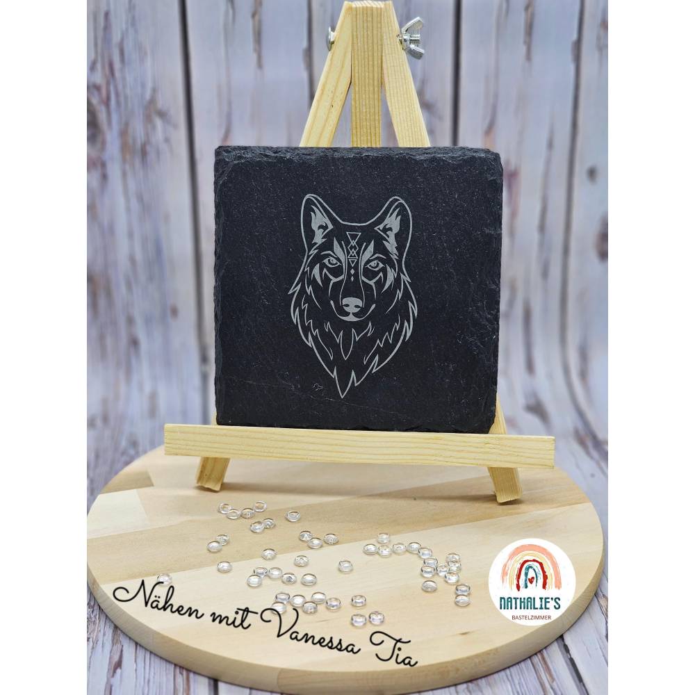 Wolf-kopf | 2 Varianten Plotterdatei SVG Cut File DXF Bild 8